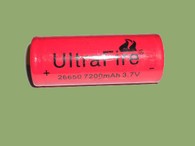 UltraFire 26650 7200mAh Li-Ion