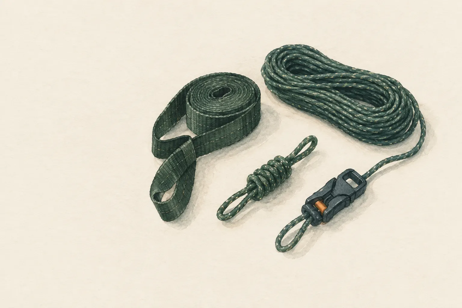 AI field study for “Rigging a camp ridgeline”