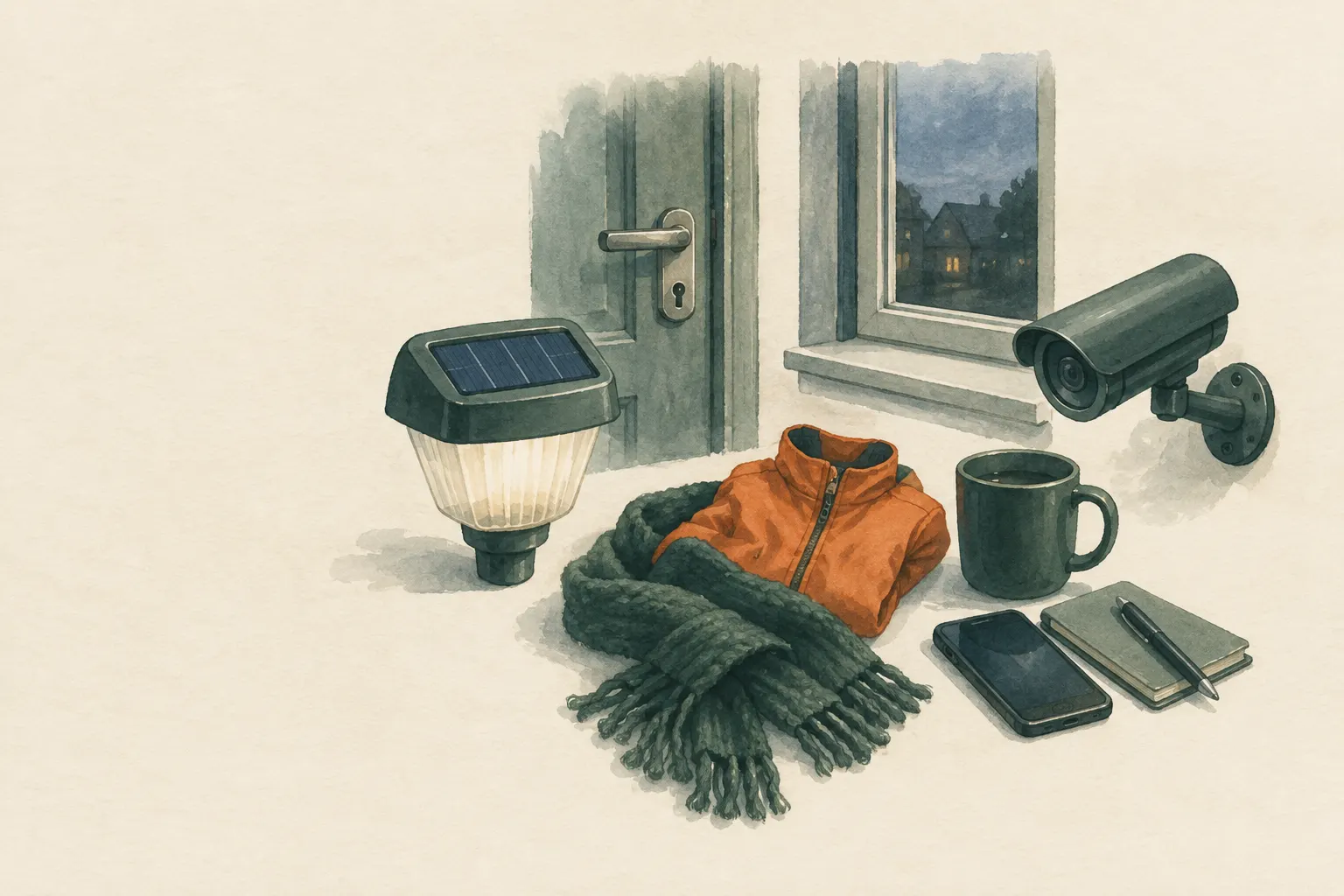 AI field study for “Security in the dark: home, light and a watchful neighbourhood”