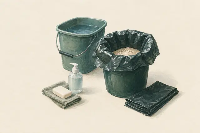 KI-Feldstudie zum Thema „Toilette und Hygiene ohne fließendes Wasser“