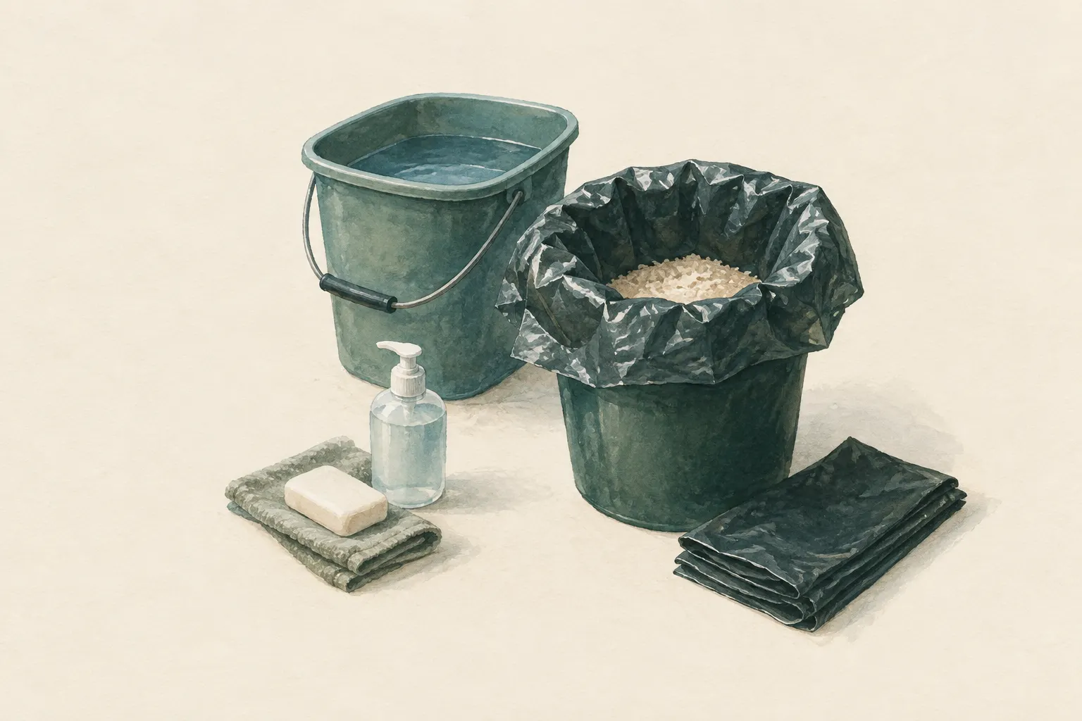 KI-Feldstudie zum Thema „Toilette und Hygiene ohne fließendes Wasser“