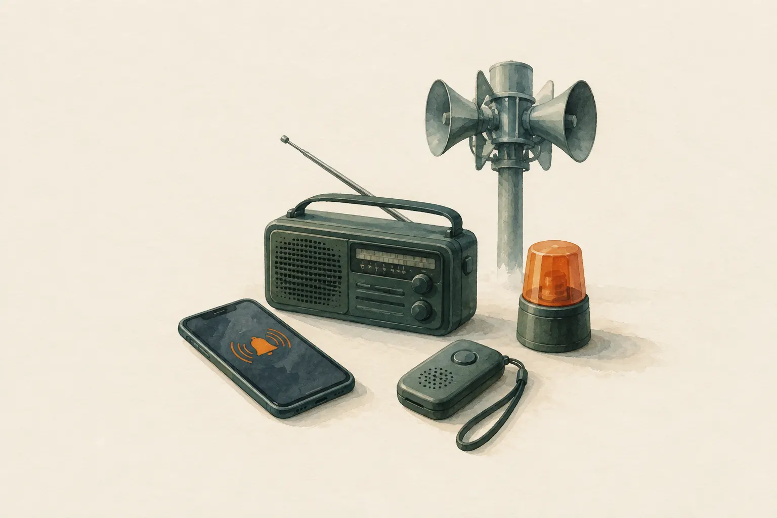 AI field study for “Understanding warning signals and sirens and responding correctly”