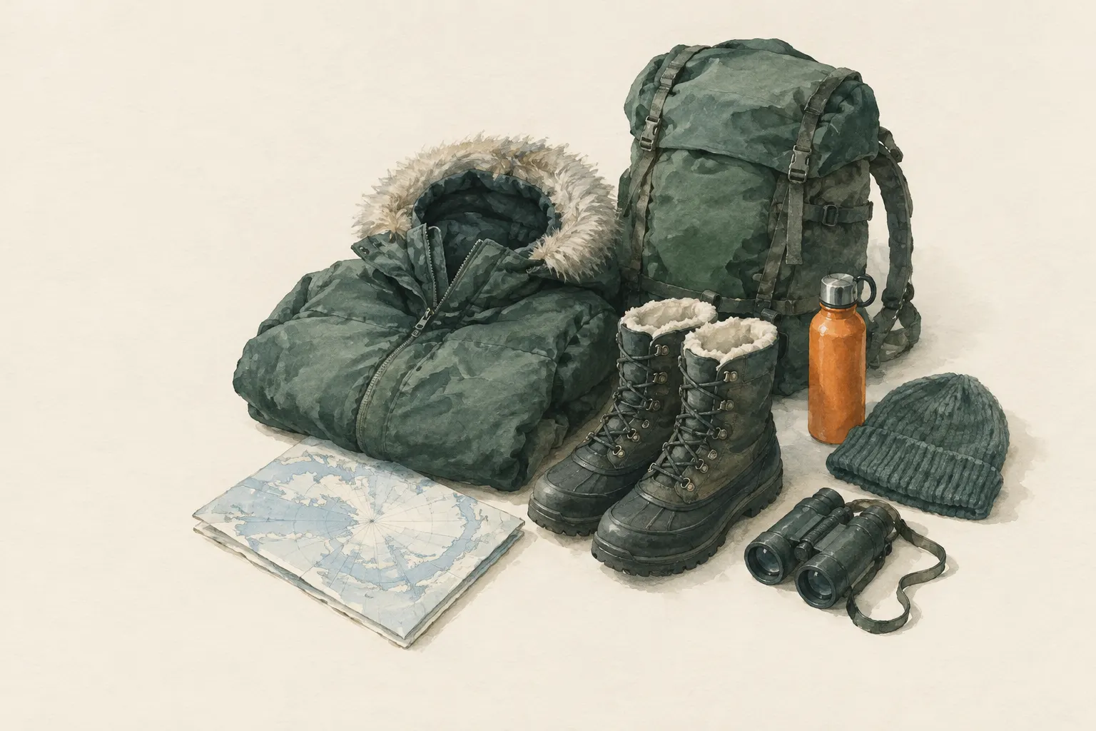 KI-Feldstudie zum Thema „Polargebiete und Tundra: Überblick und Expeditionsvorbereitung“