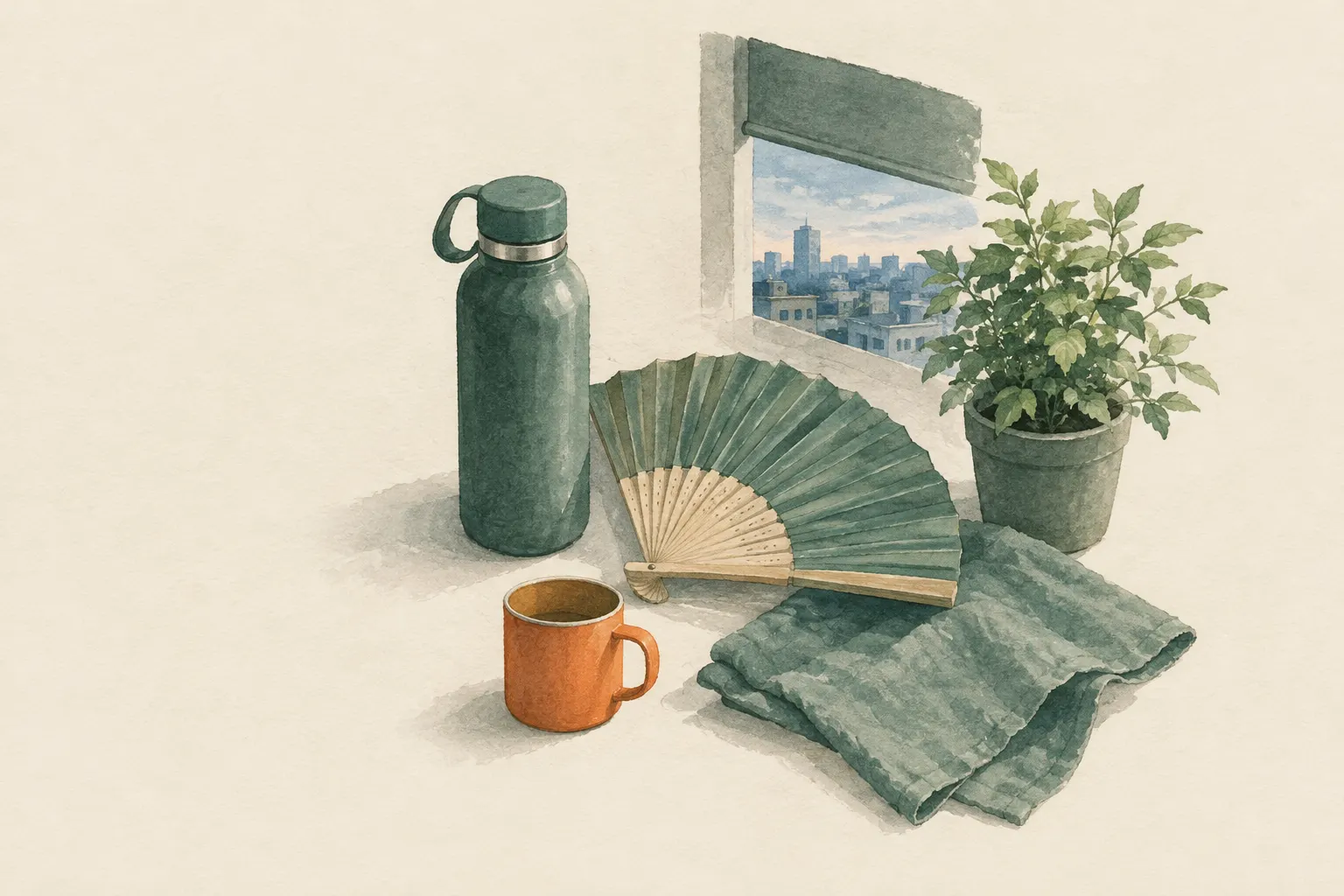 AI field study for “Heat in the city: the urban heat island”