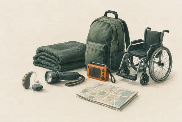 AI field study for “Emergency planning with people with disabilities”