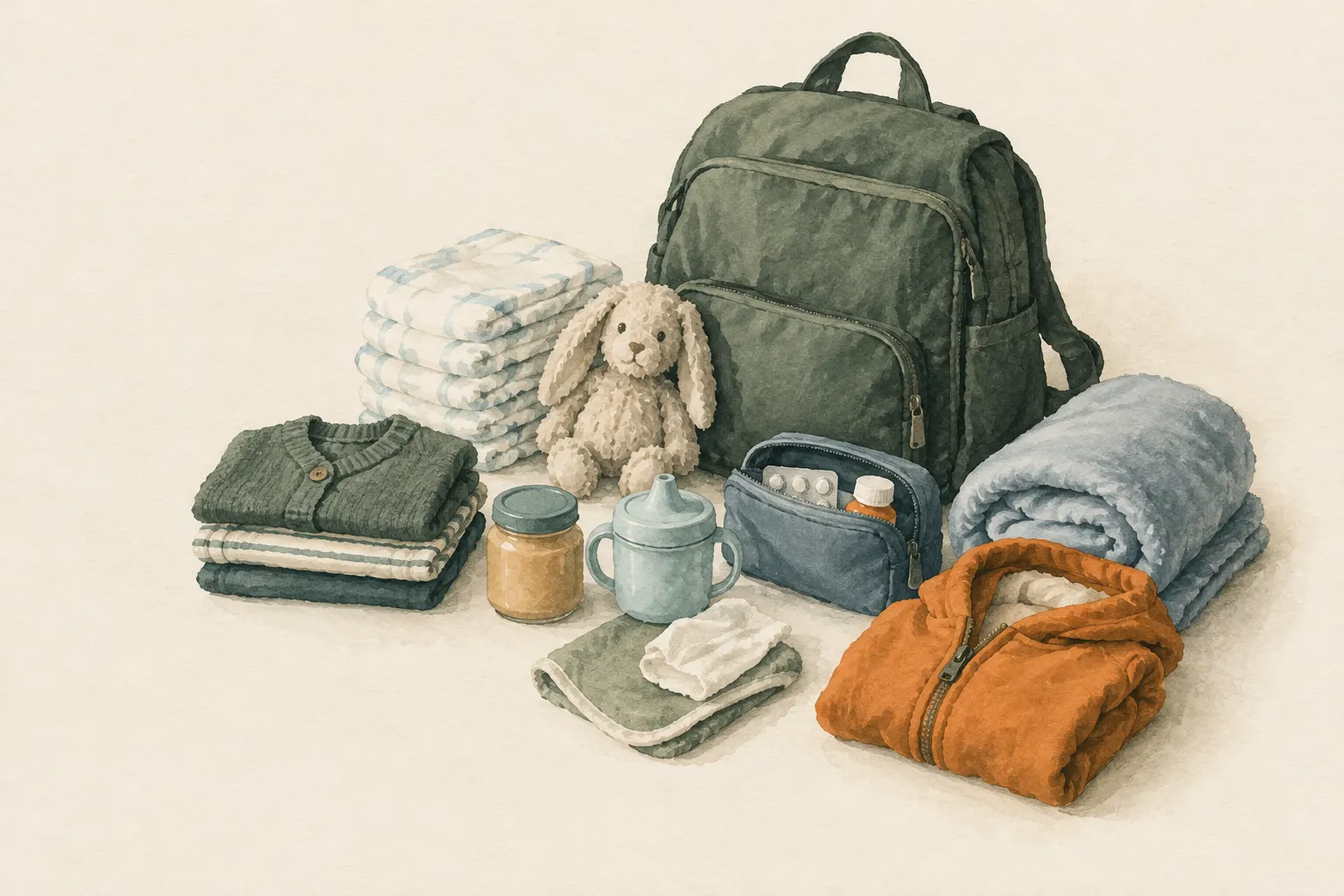 AI field study for “Emergency preparedness for babies and toddlers”