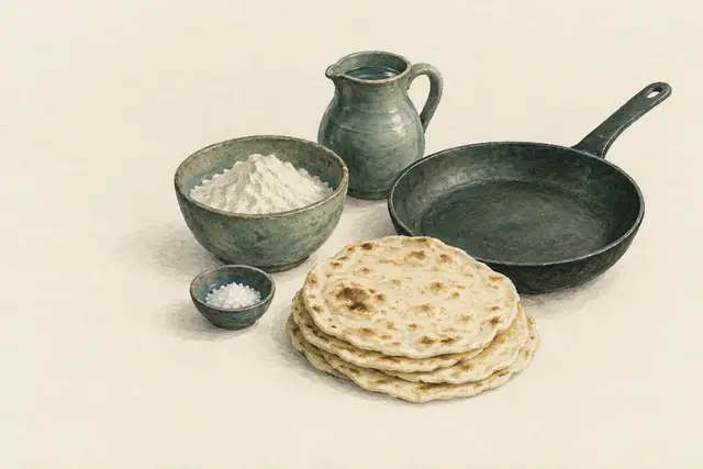 KI-Feldstudie zum Thema „Fladenbrot in der Pfanne – Brot ohne Backofen“