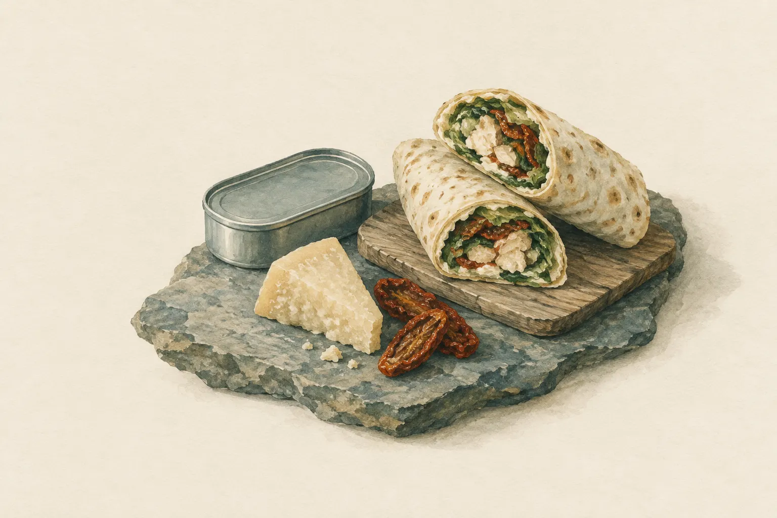 No-cook wraps