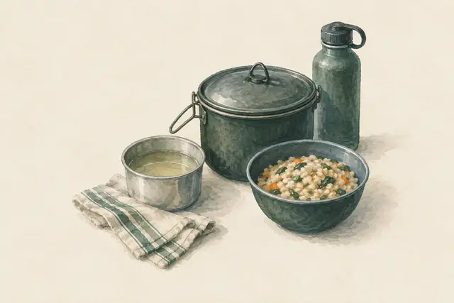 KI-Feldstudie zum Thema „Kochen mit wenig Wasser“