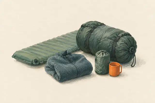 KI-Feldstudie zum Thema „Schlafsack auswählen, nutzen und pflegen“