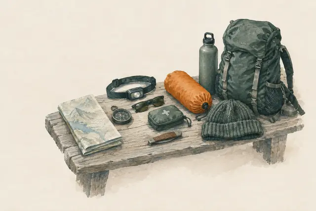 The ten essentials: what comes on every trip