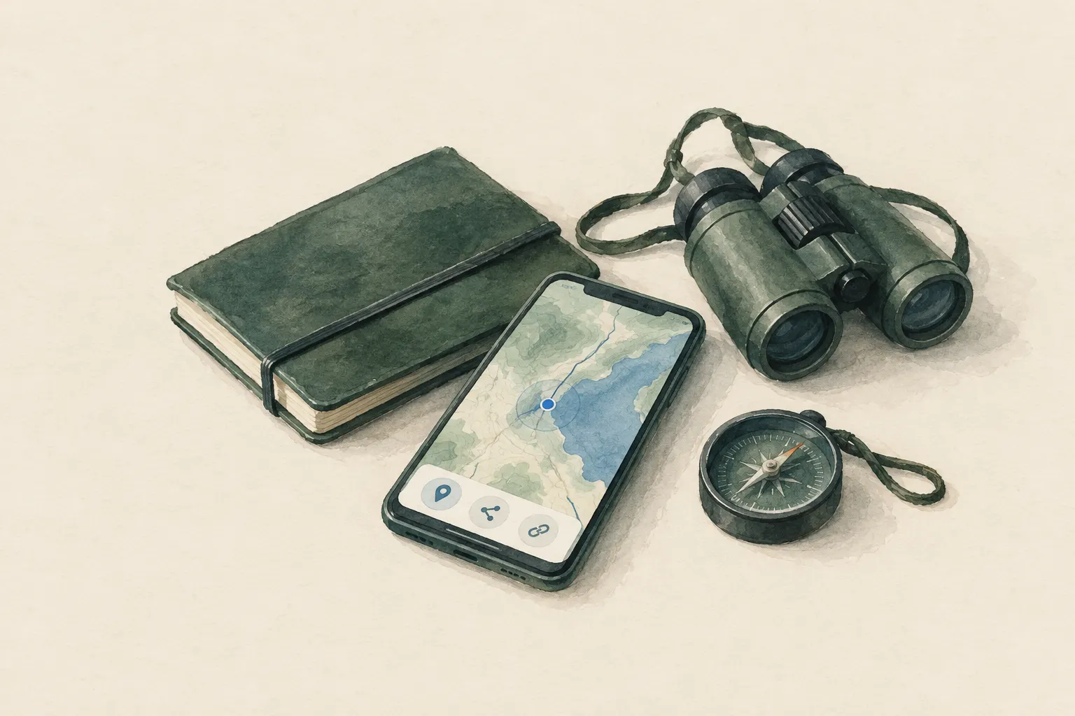 AI field study for “Reading and sharing your location: coordinates, apps, description”