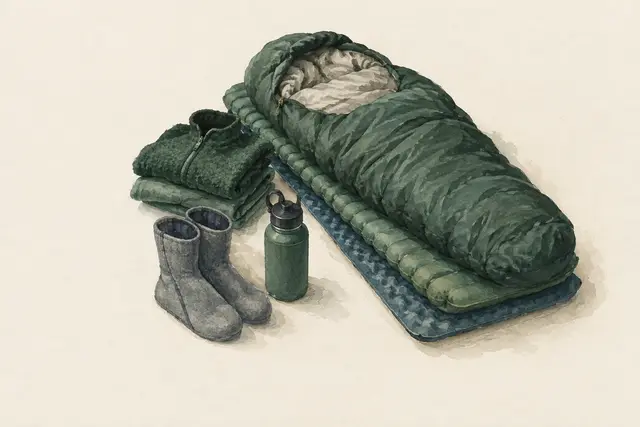 AI field study for “Sleeping on snow: insulation from below”