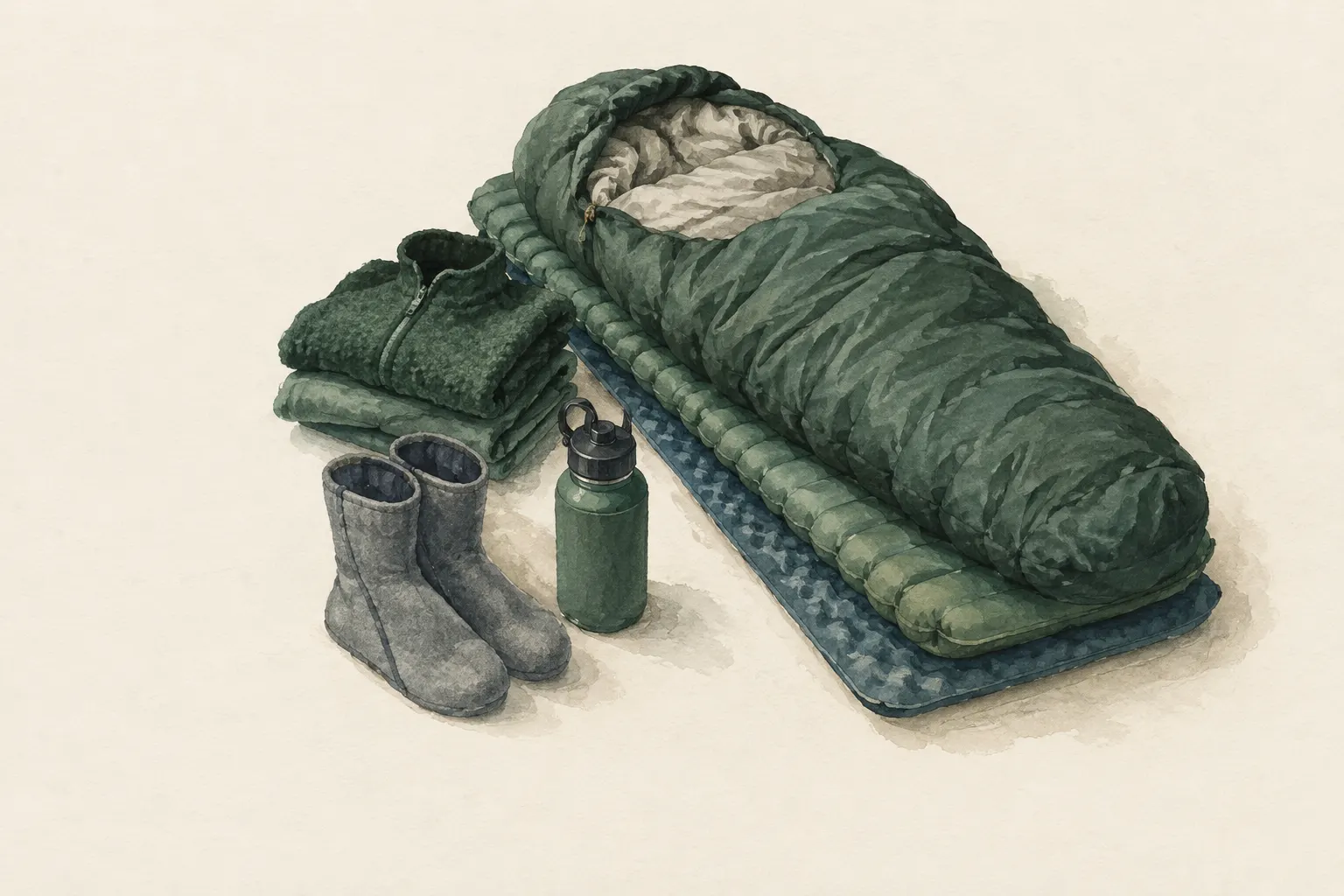 AI field study for “Sleeping on snow: insulation from below”