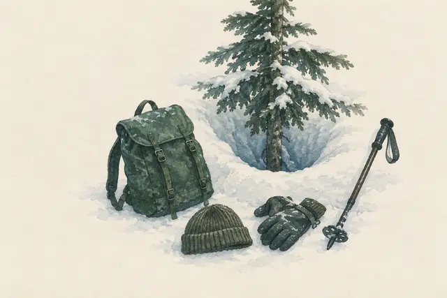 AI field study for “Tree wells in deep snow: hazard, not shelter”