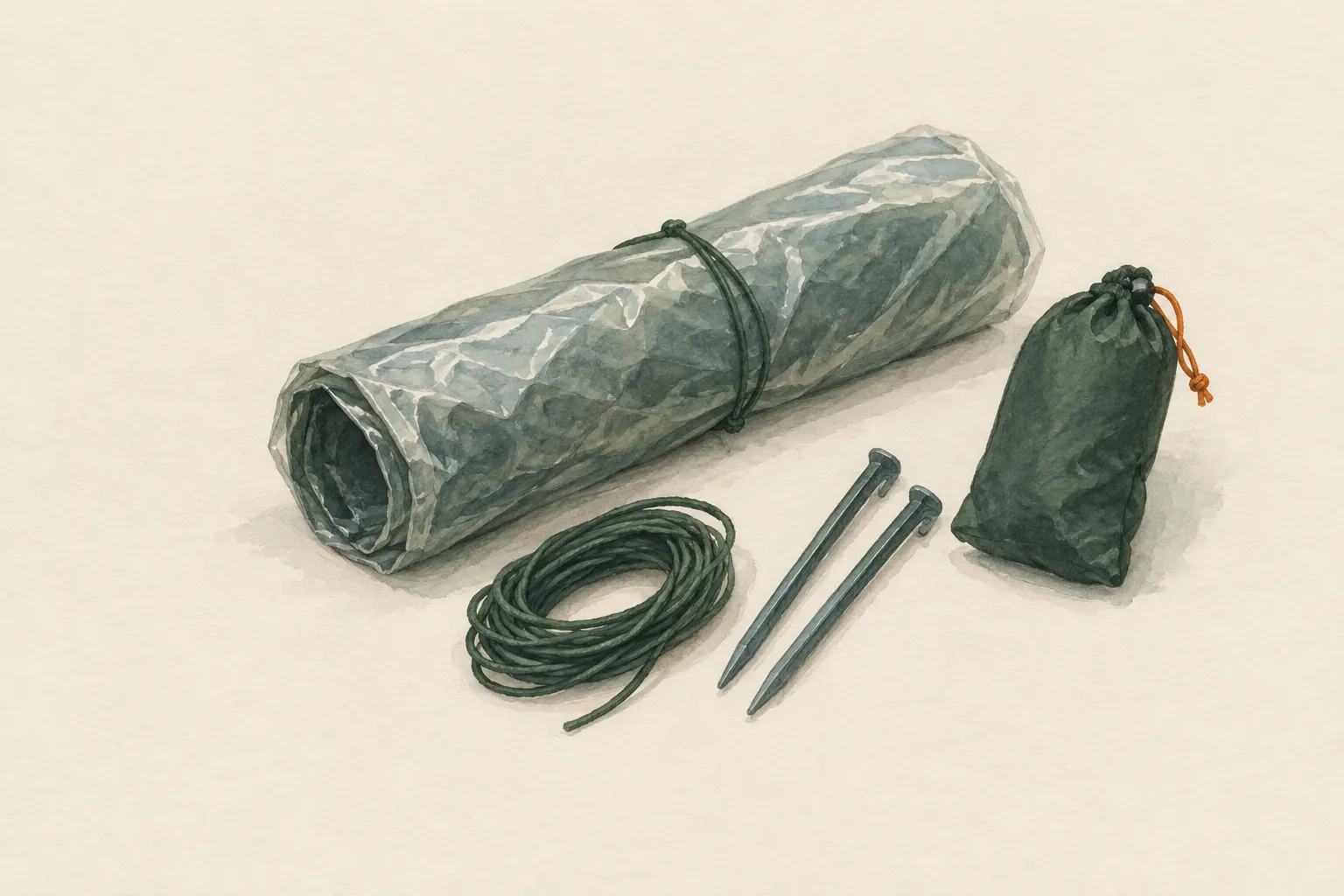 KI-Feldstudie zum Thema „Schlauchzelt aus Folie (Tube Tent)“