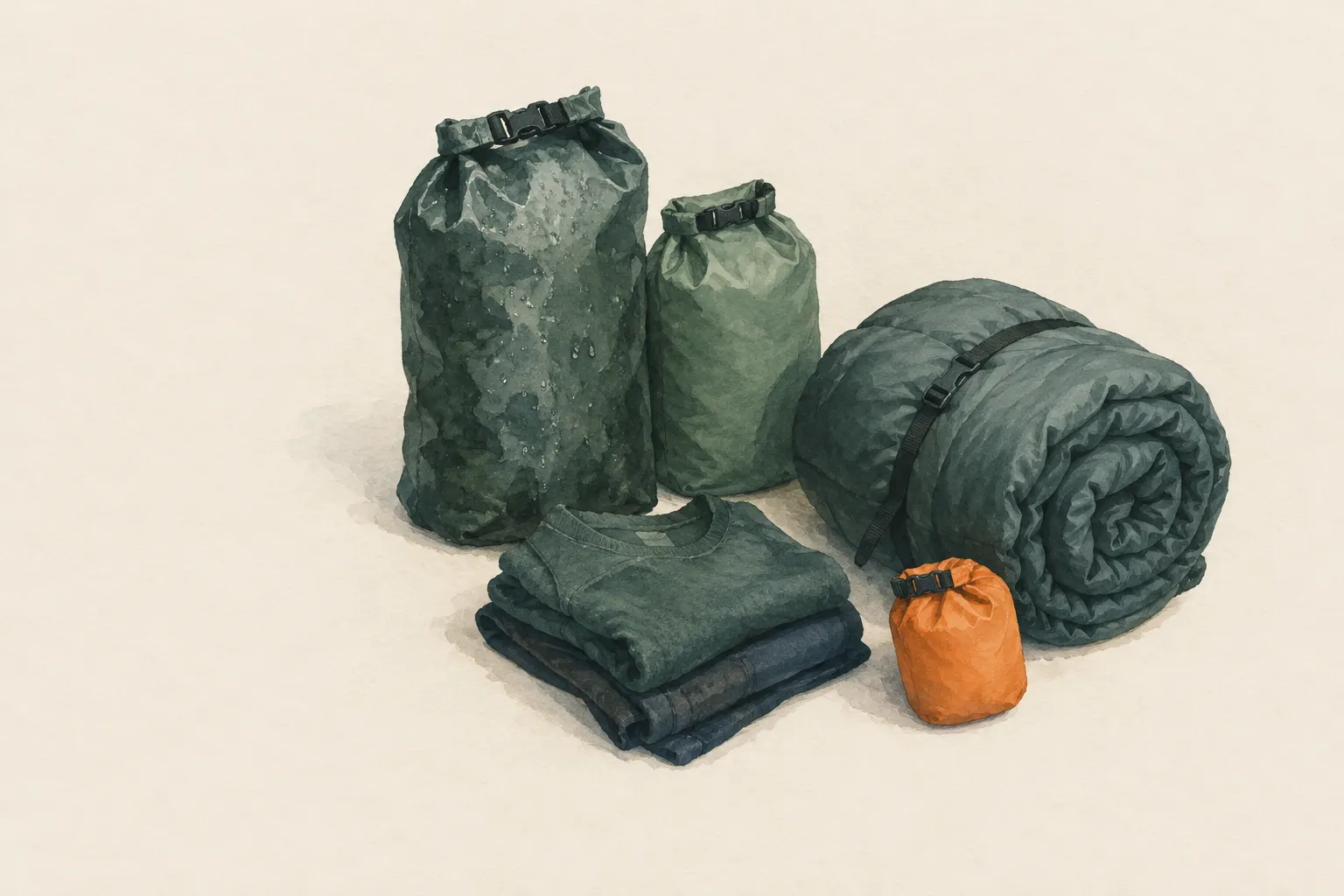 AI field study for “Staying dry in prolonged rain: wet and dry zones”
