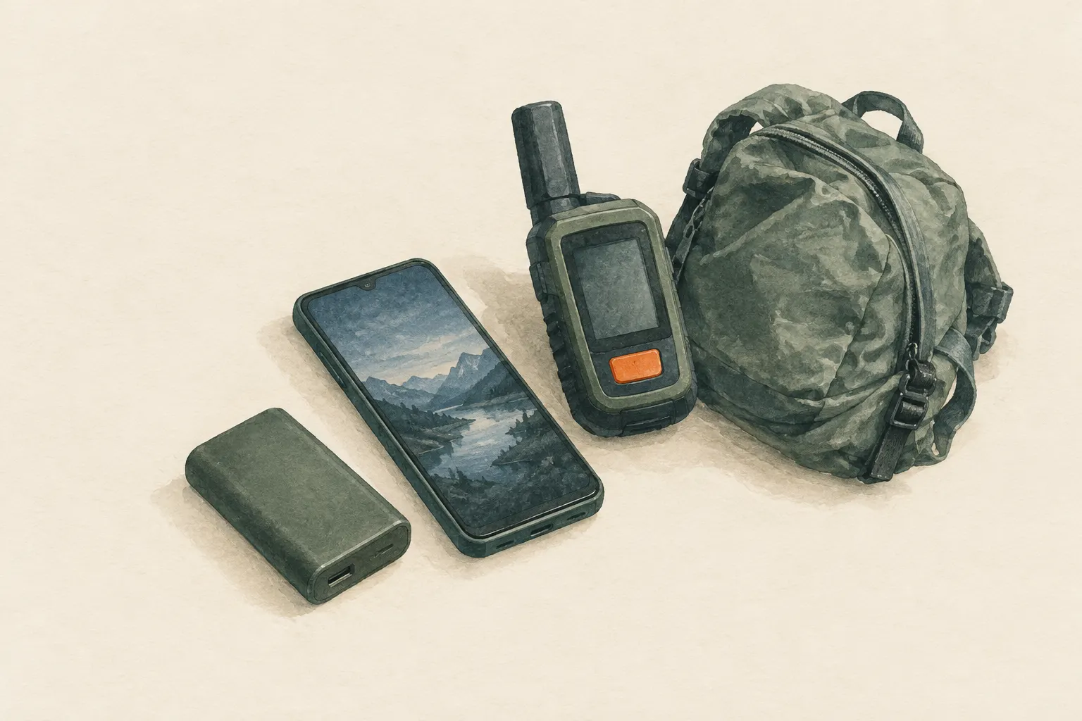 AI field study for “Satellite messengers and satellite SOS on phones”