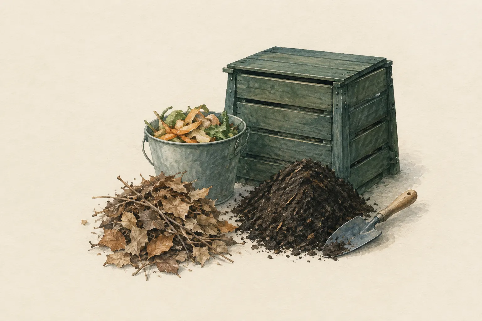 KI-Feldstudie zum Thema „Kompostieren im Garten“