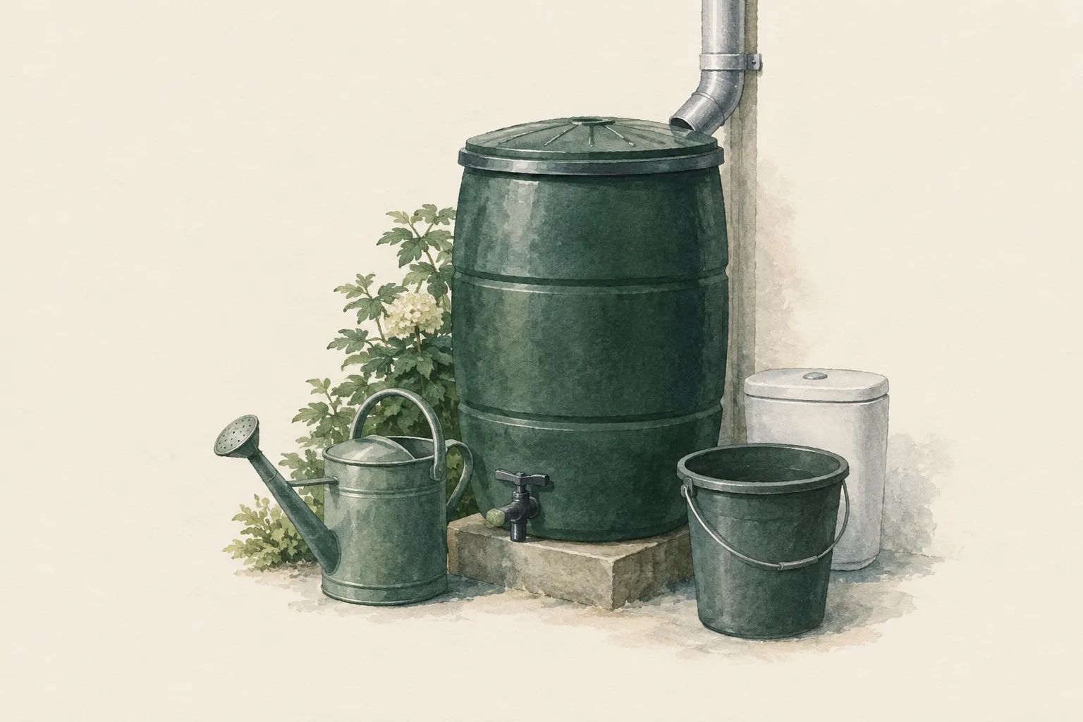 AI field study for “Using rainwater for garden and household”