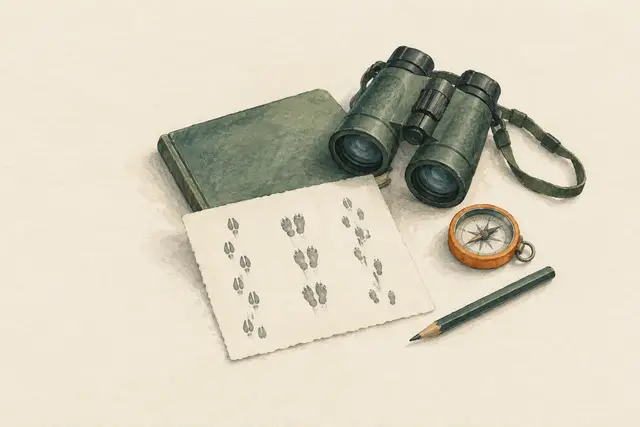 KI-Feldstudie zum Thema „Spurbilder lesen: Geher, Springer und Galoppierer“