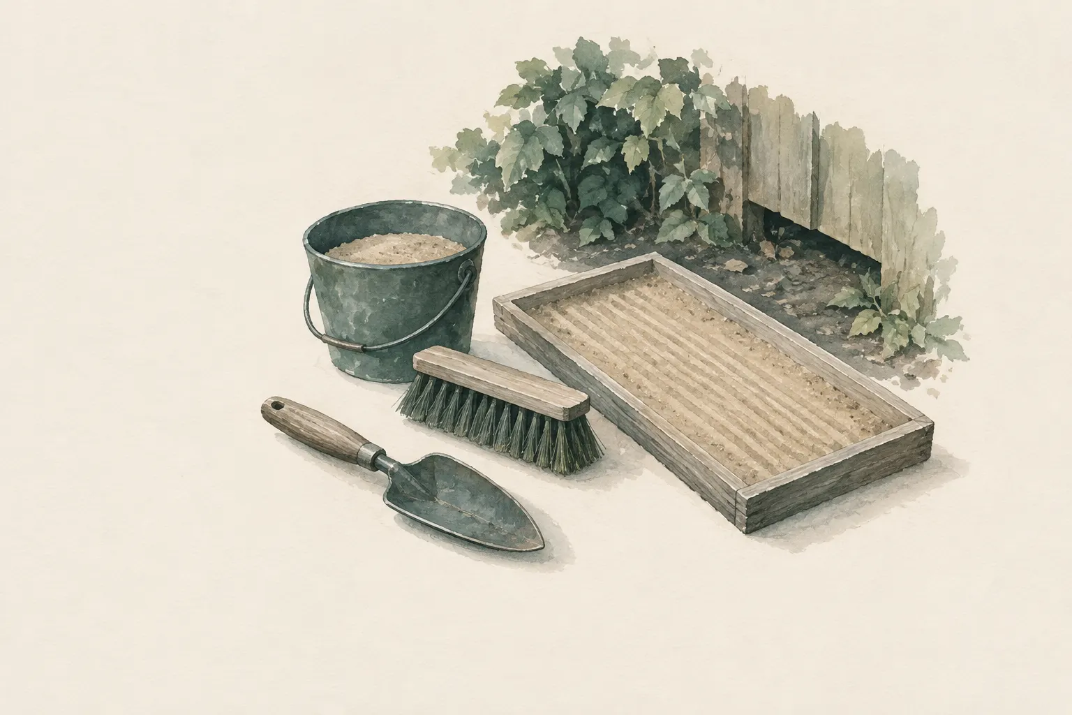 KI-Feldstudie zum Thema „Spurenbeet im eigenen Garten“