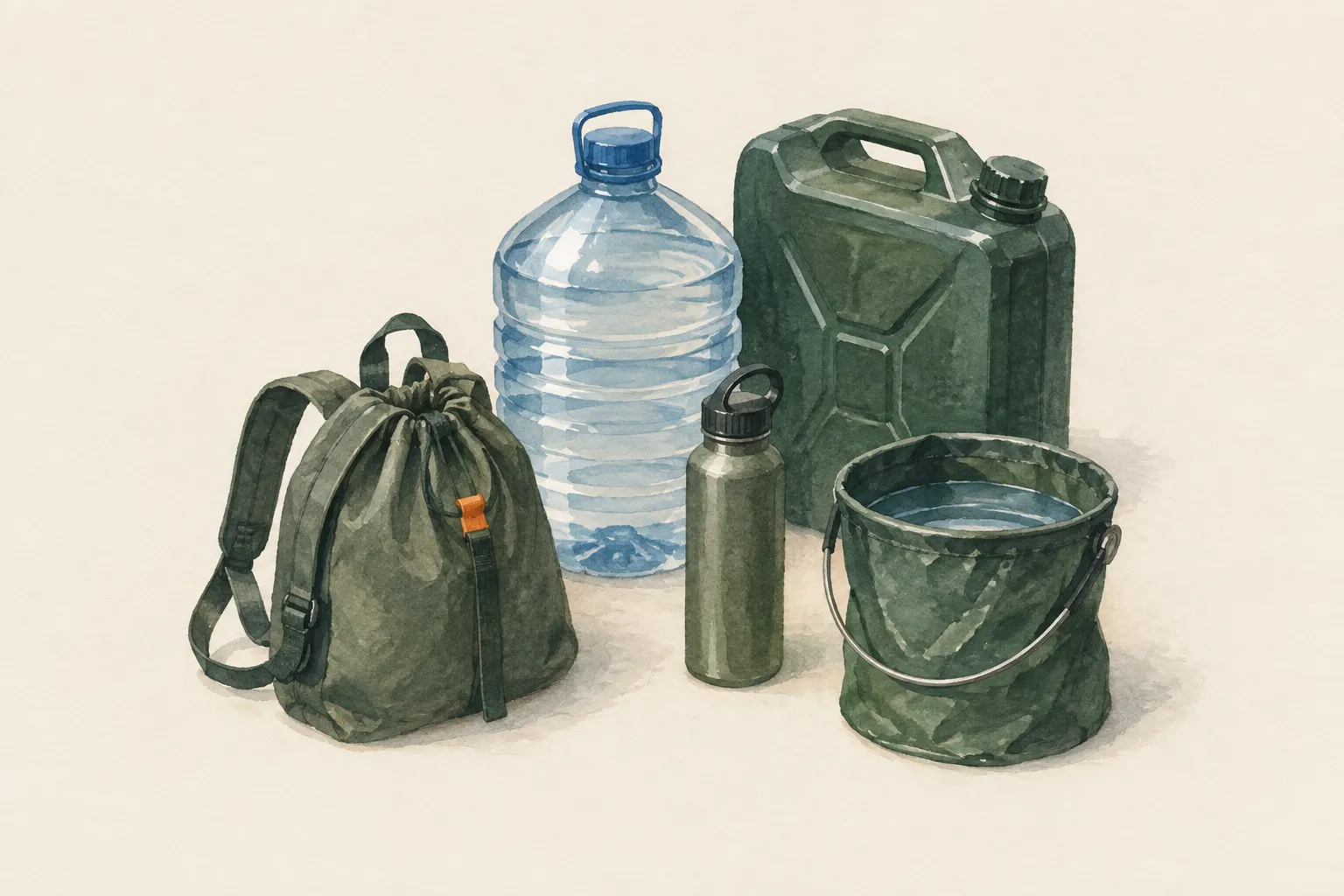 KI-Feldstudie zum Thema „Wasser von Abgabestellen und Tankwagen holen“
