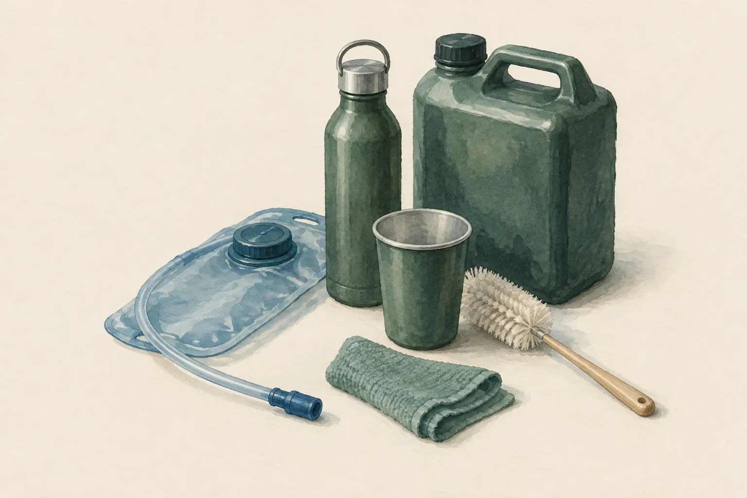 KI-Feldstudie zum Thema „Wasserhygiene und Reinigung von Behältern“