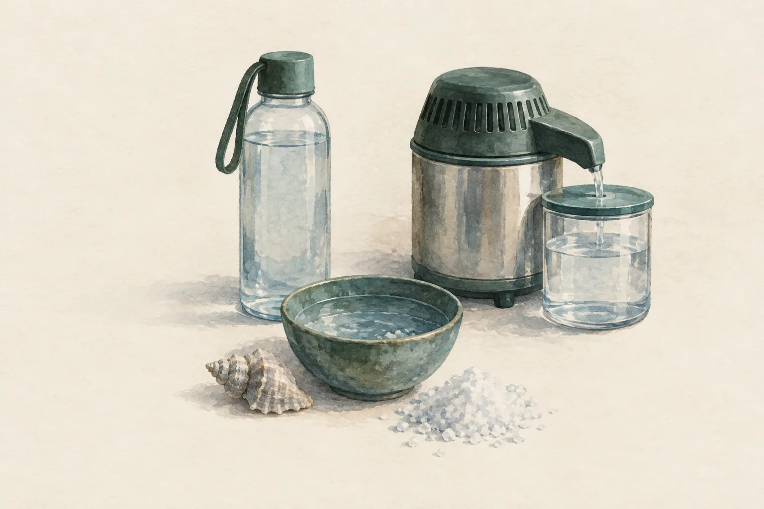 KI-Feldstudie zum Thema „Meerwasser und Salzwasser“